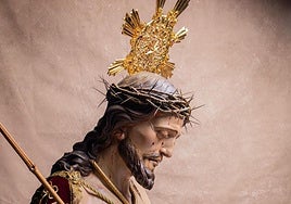 El nuevo nimbo está ejecutado por el taller jerezano de El Oribe bajo diseño del orfebre Manuel Ballesteros