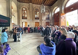 Imagen del acto institucional en Diputación.