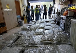 Una operación antidroga en Granada.