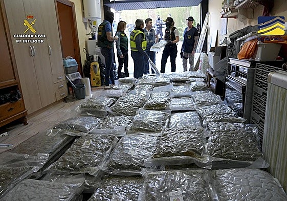 Una operación antidroga en Granada.
