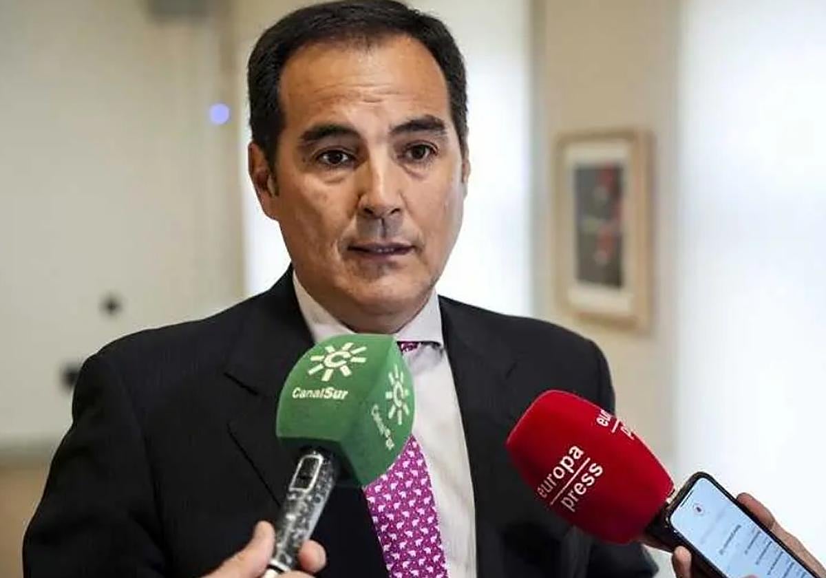 El consejero andaluz de Justicia, Administración Local y Función Pública, José Antonio Nieto.