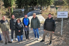 El delegado territorial de Sostenibilidad y Medio Ambiente en Granada, Manuel Francisco García, ha destacado durante la visita que «el objetivo de la Consejería es garantizar un acceso seguro«.