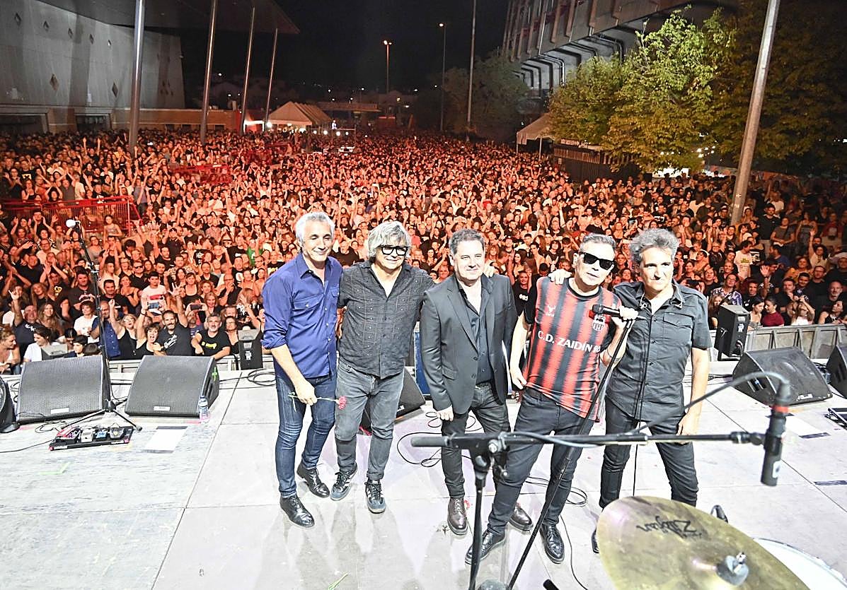 Los granadinos 091 en el pasado Zaidín Rock.