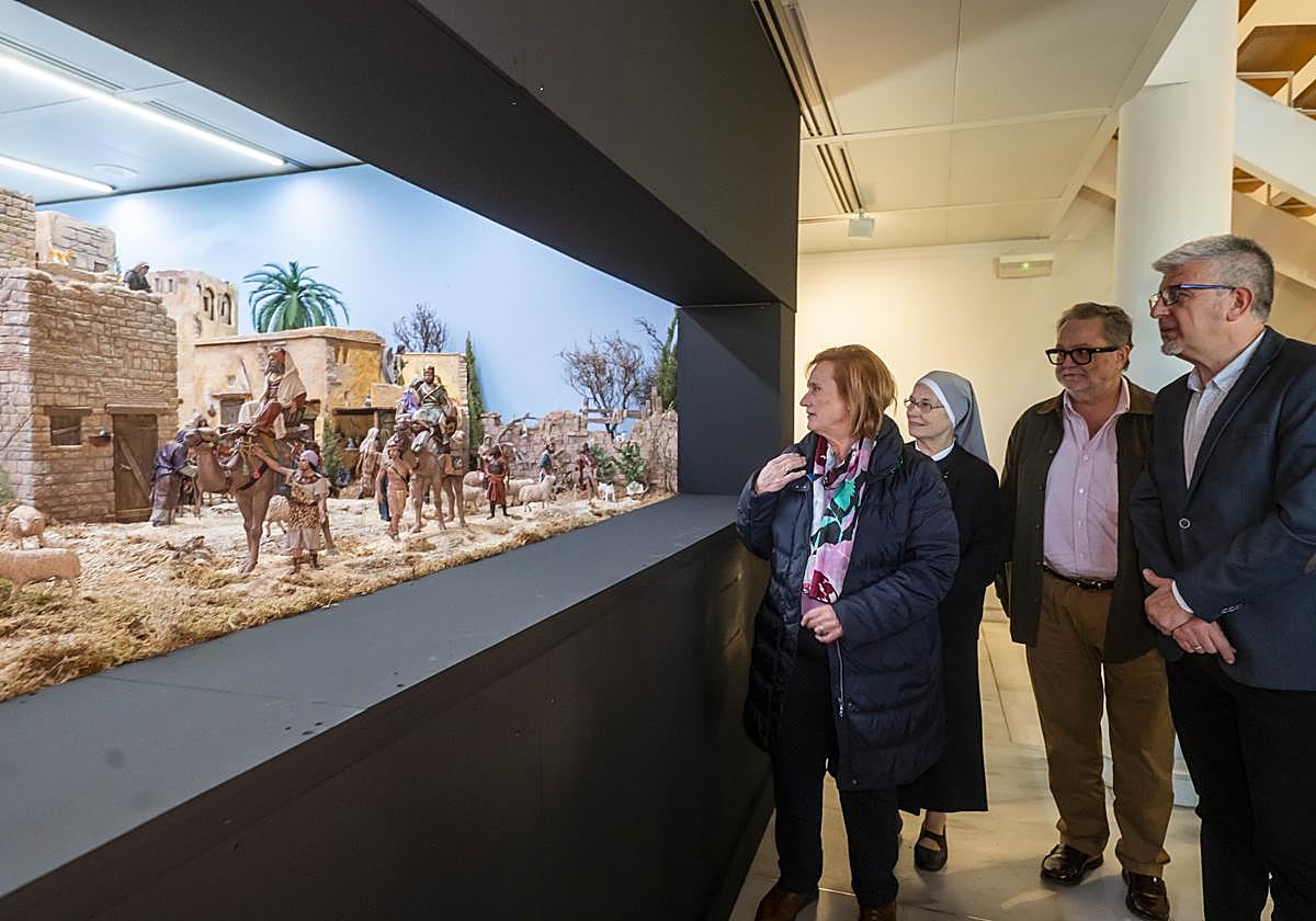 Fundación Caja Rural Granada inaugura su tradicional Belén.