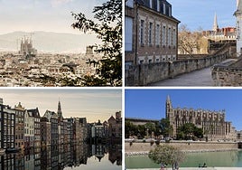 Varias de las ciudades a las que se puede viajar desde Granada en fechas navideñas.