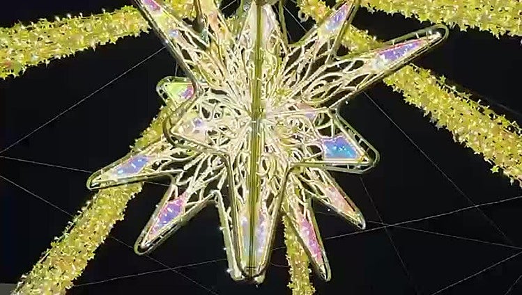 Magia, flamenco, estrellas y nieve para encender la Navidad en Granada