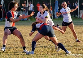 Una acción del partido.