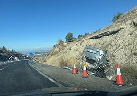 Siniestro a la altura de Alfacar