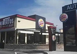 Imagen de archivo de un restaurante Burger King.