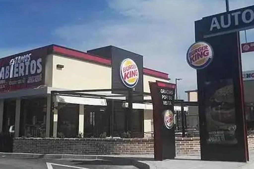 Imagen de archivo de un restaurante Burger King.