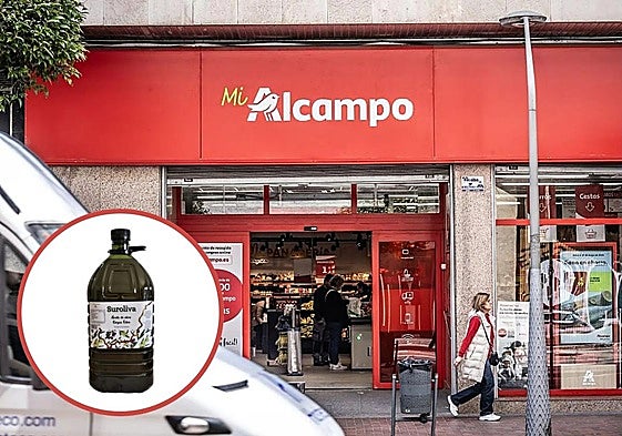 Garrafa de cinco litros rebajada de Suroliva.