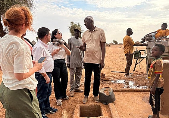 Delegación andaluza en Senegal.