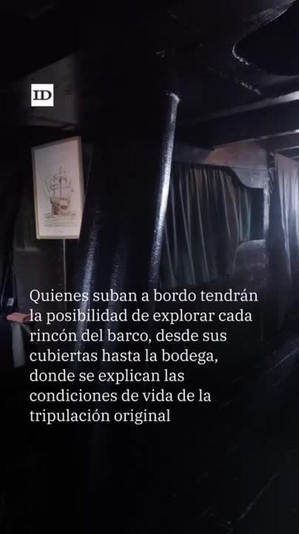 La Nao Victoria llega al Puerto de Motril para abrir sus cubiertas al público