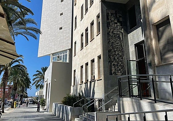 Fachada de la Audiencia Provincial, de archivo.