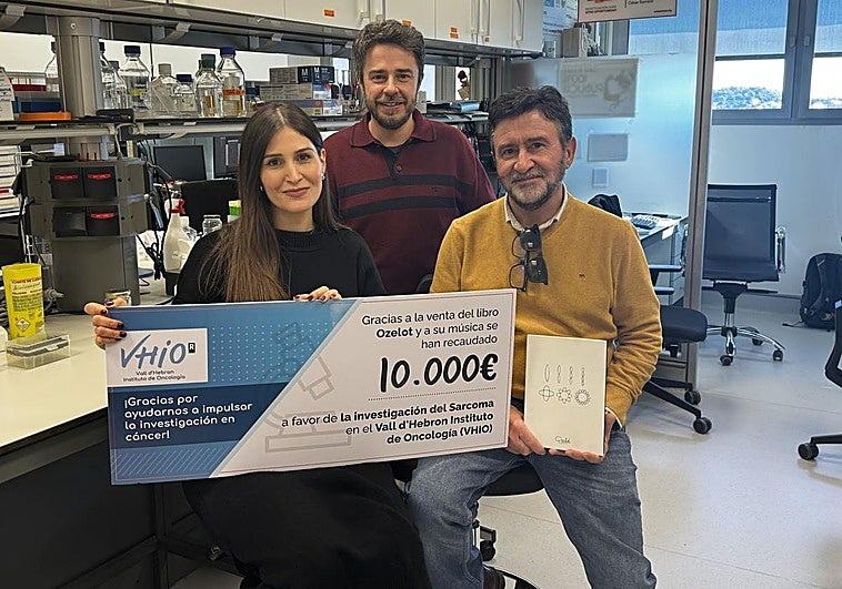La familia de Ozelot dona otros 10.000 euros a la investigación del sarcoma