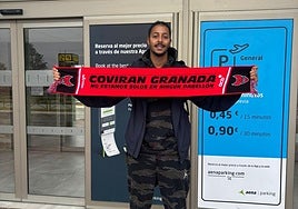 Hamilton Howard se encuntra ya en Granada para debutar con el Covirán frente al Zaragoza.