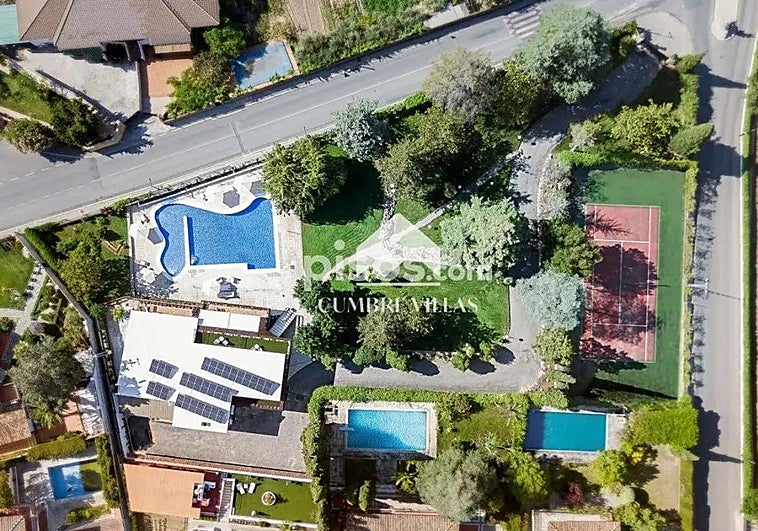 El chalet de lujo con pista de tenis que se vende en el Área Metropolitana de Granada