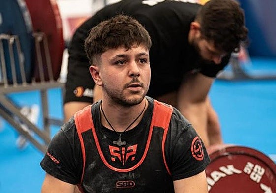 El accitano José Juan García, durante un ejercicio en una competición anterior.