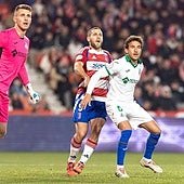 Milla, del Getafe, exrojiblanco, en el partido de Copa de la temporada pasada.