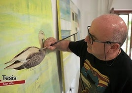 El pintor Juan Vida analiza la creatividad en el Centro Artístico