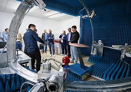 El laboratorio de tecnologías inalámbricas que se ha ampliado este año.