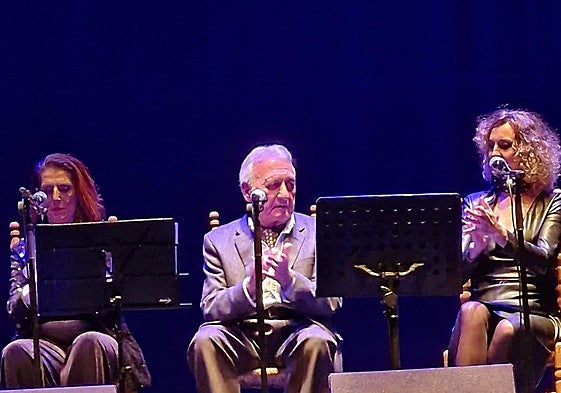 Un momento del espectáculo del miércoles.