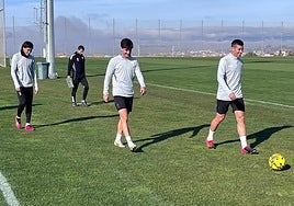 Alemañ y Alcaraz, en primer término.