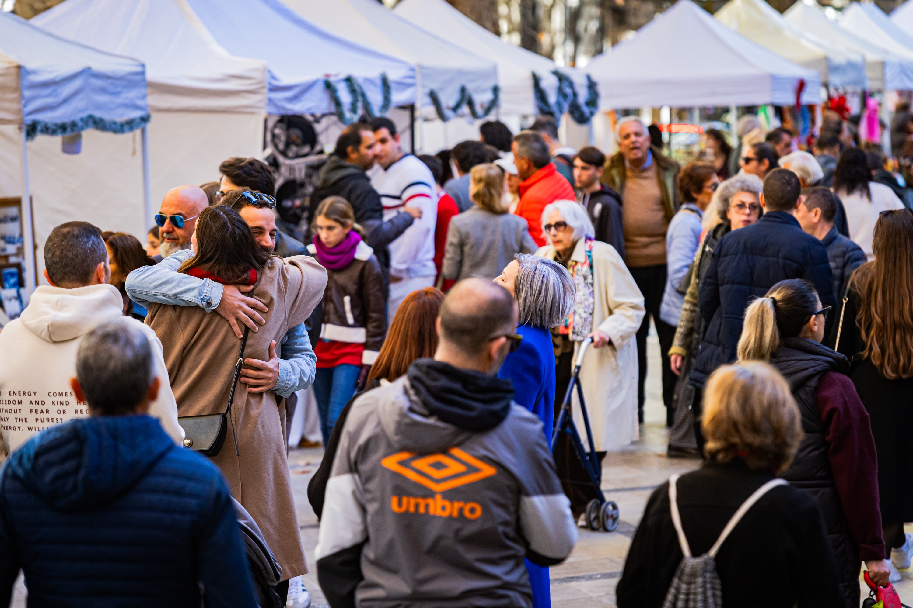 Ambientazo en las calles de Granada