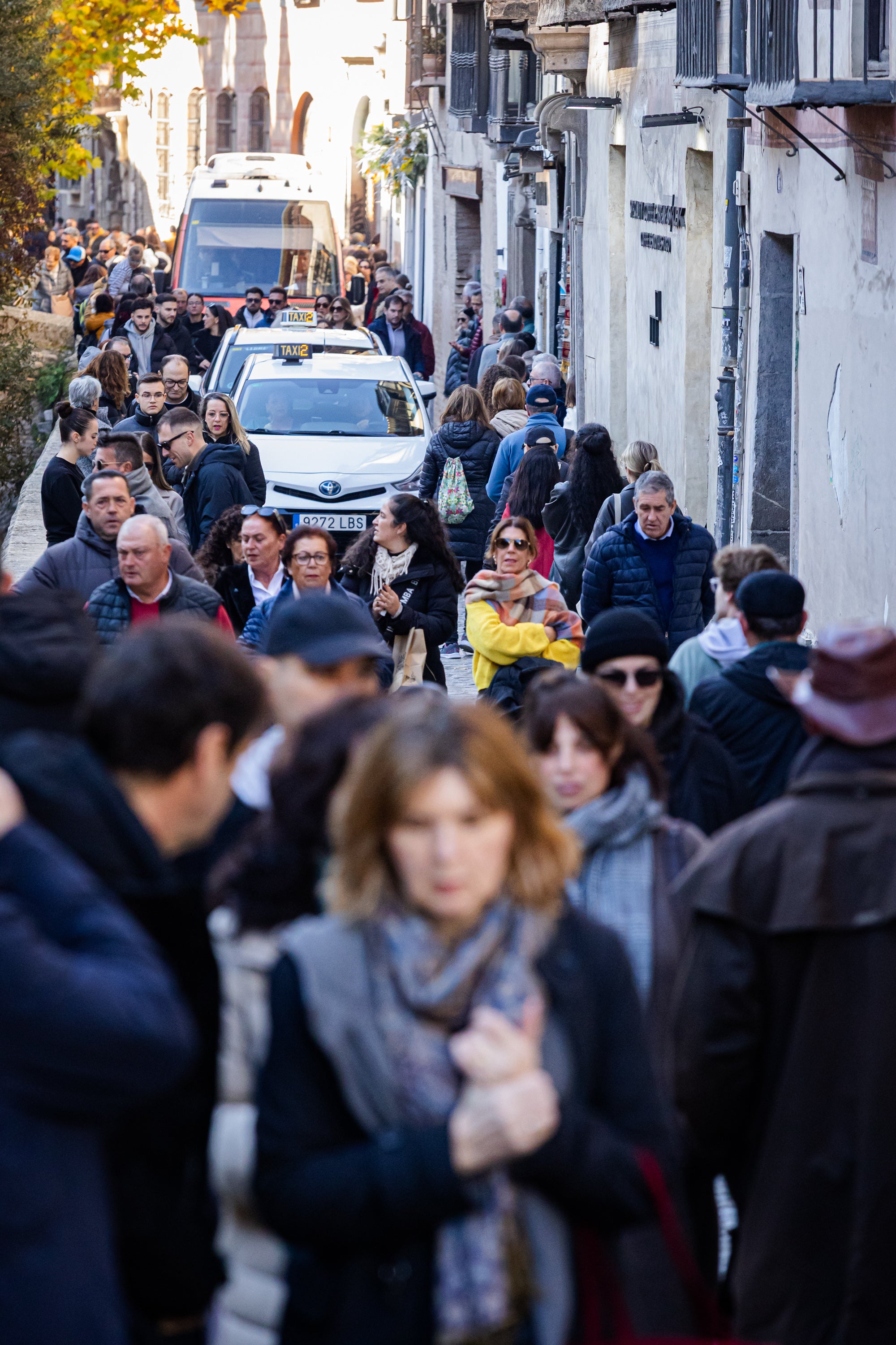 Ambientazo en las calles de Granada