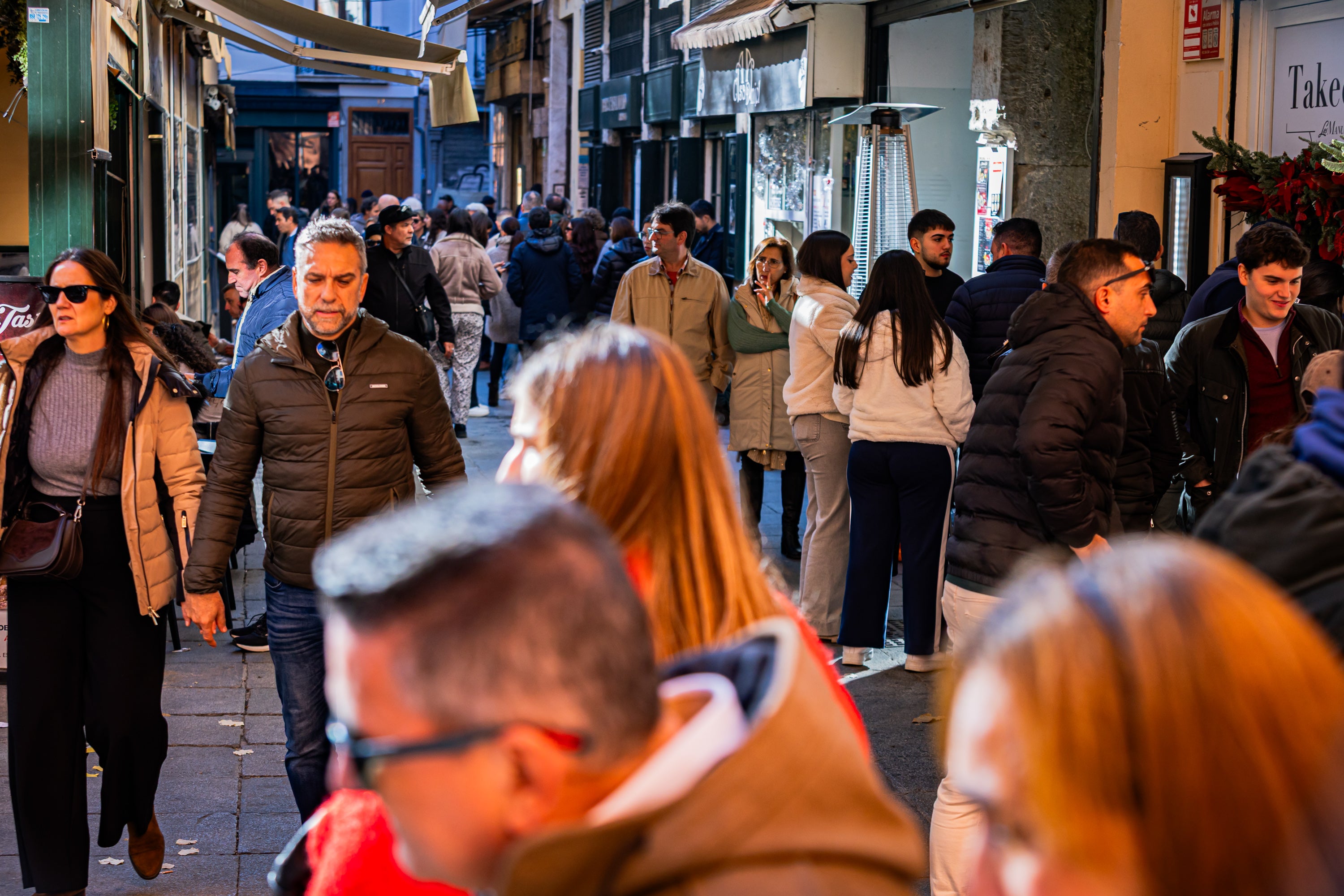 Ambientazo en las calles de Granada