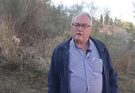 Clemente Arco, presidente de la asociación de vecinos de Casería de Montijo.