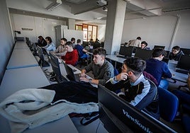 Alumnos de la Universidad de Granada, en una imagen de archivo.