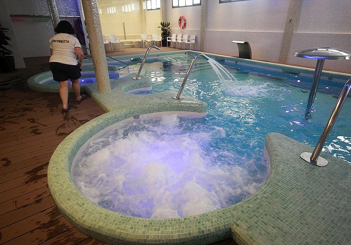 Imagen de archivo de un spa.