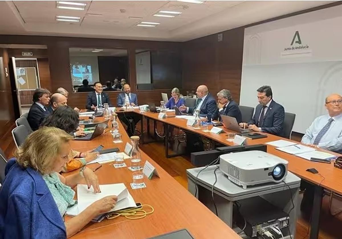 Reunión de los rectores con la Consejería de Universidad, Investigación e Innovació