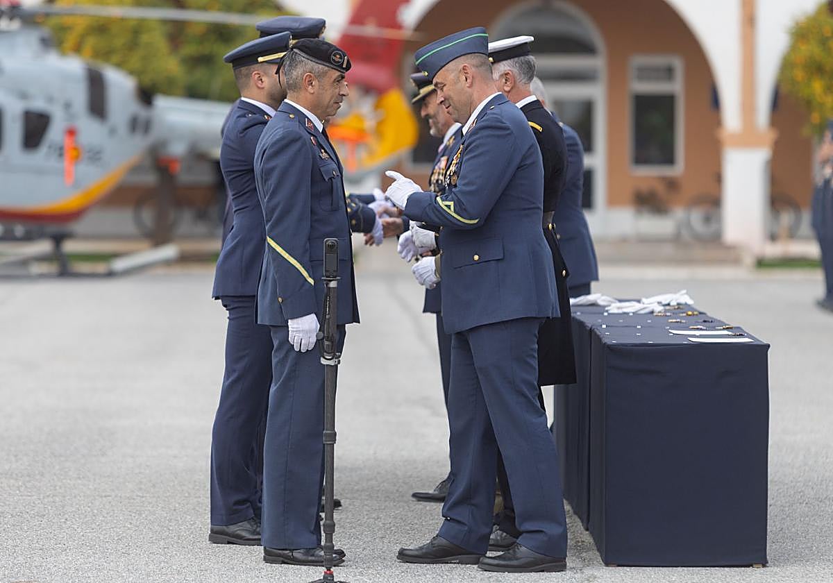 Las imágenes celebración de Nuestra Señora de Loreto, patrona de Aviación