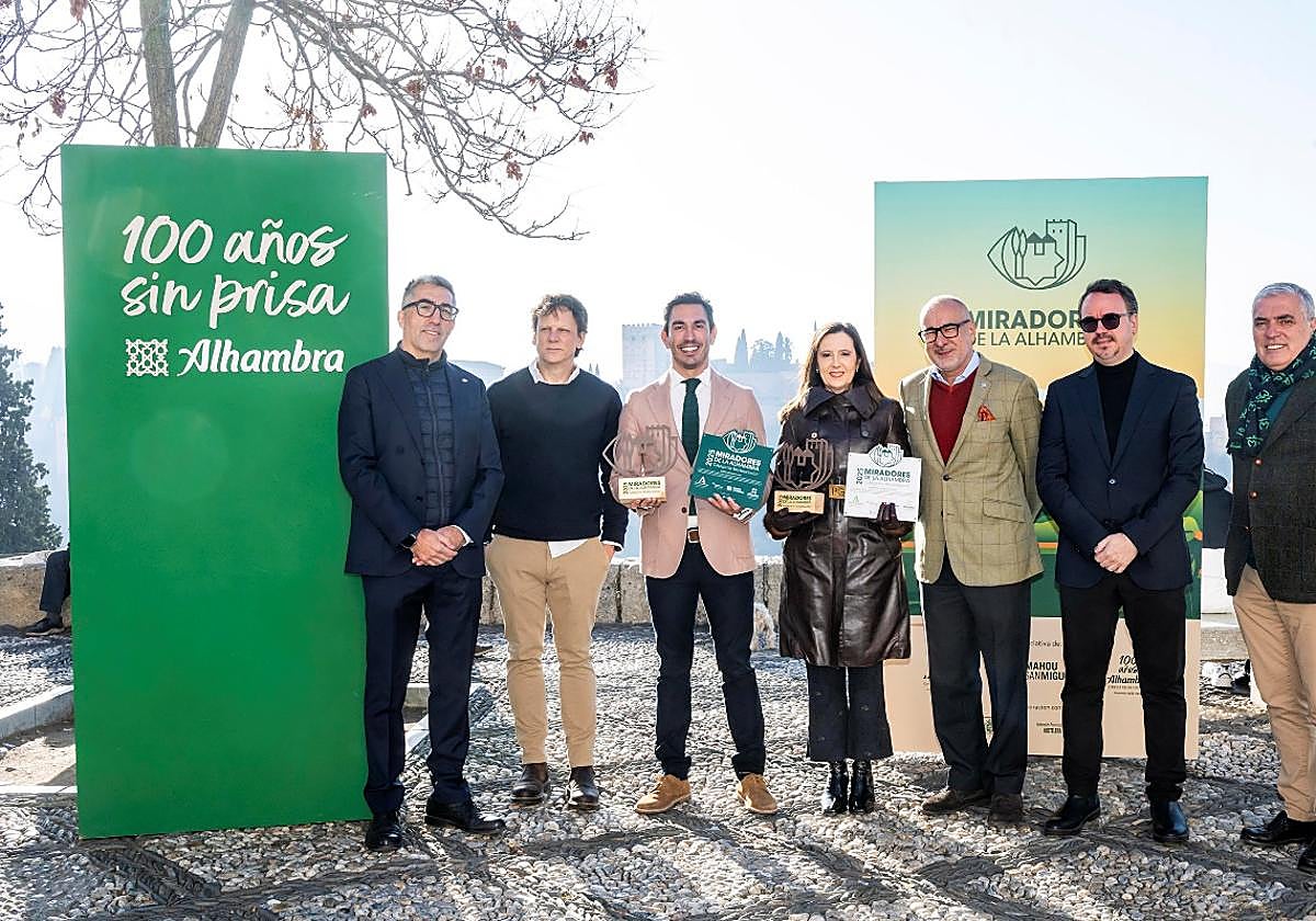 Entrega de placas Miradores de la Alhambra 2025.