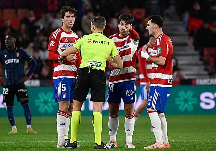 El Granada-Ceuta, el partido de la jornada con más denuncias a Antiviolencia