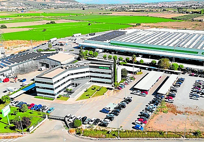 Las instalaciones de la cooperativa en Atarfe.