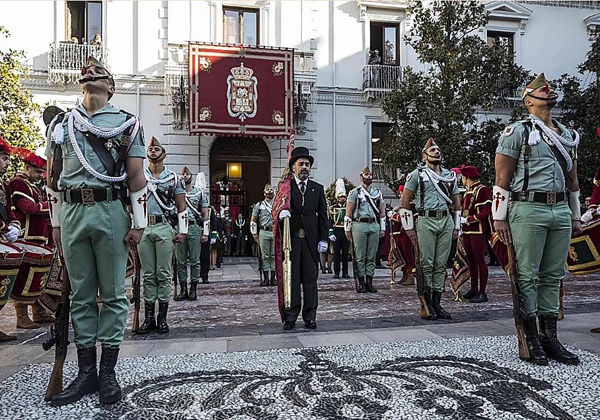 Estos son los 50 legionarios que desfilarán en Granada el Día de la Toma