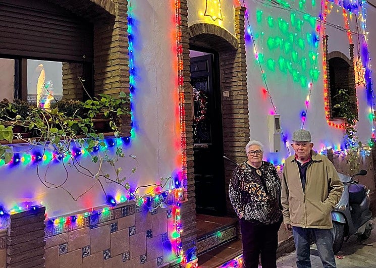La casa de la abuela más navideña de Almuñécar que se ha hecho viral en medio mundo