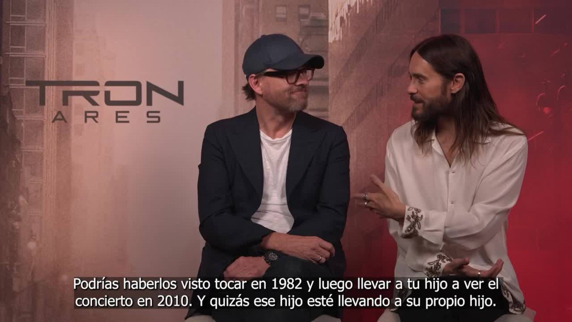 Jared Leto (Tron:Ares): "Secuelas son como llevar a tu hijo a ver la banda que viste en 1982"