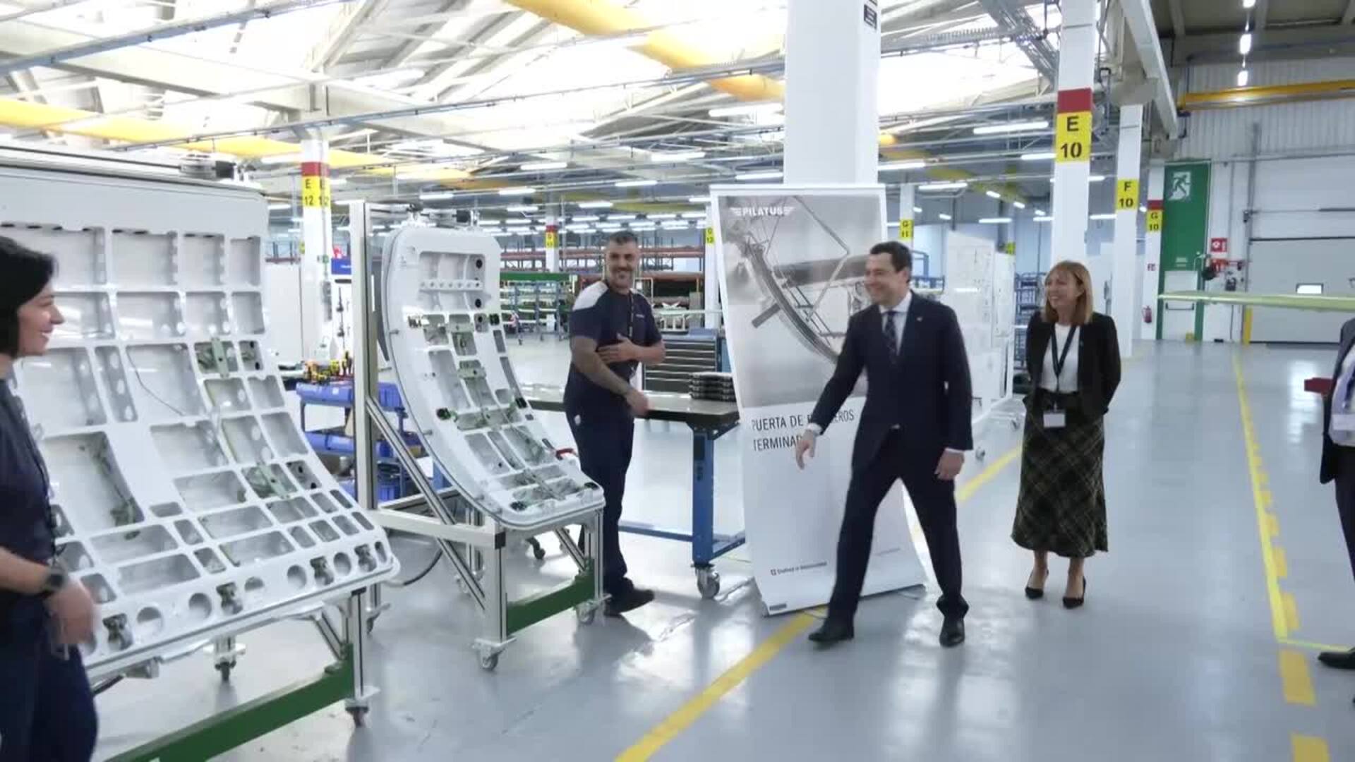 Pilatus Aircraft Iberia abre su fábrica en Alcalá de Guadaíra, con 500 empleos previstos