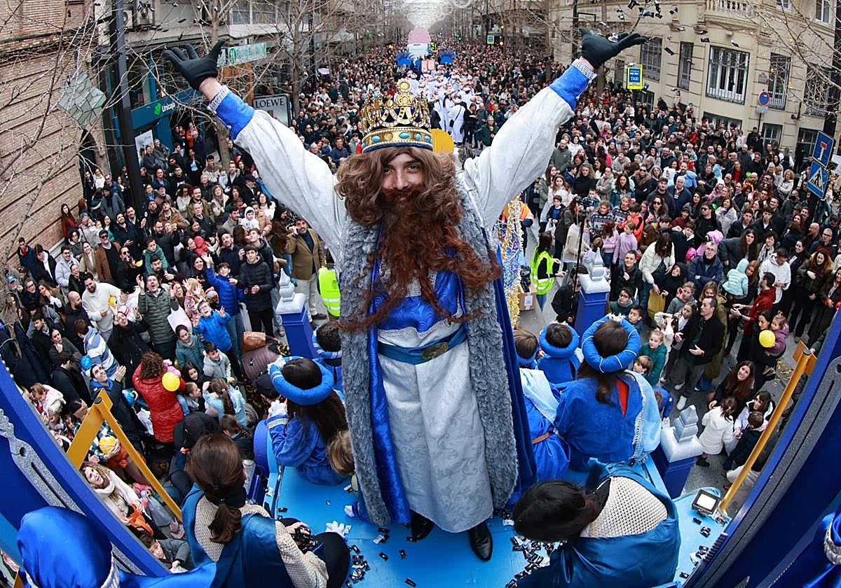 Cabalgata de Reyes Magos en Granada