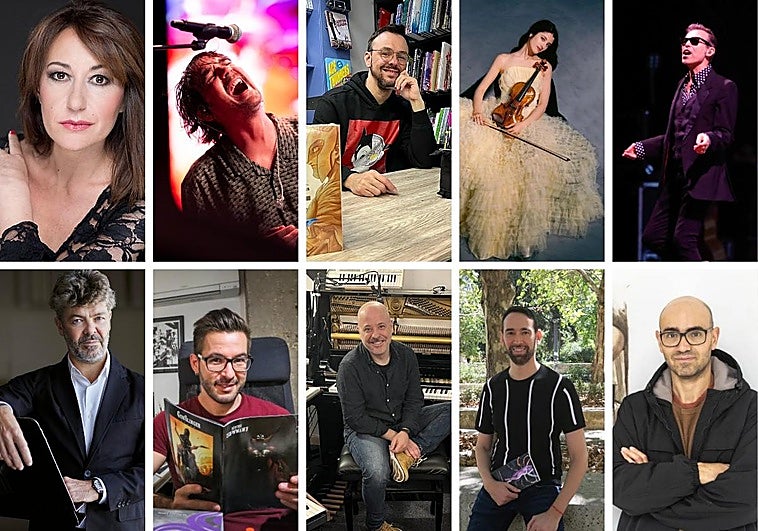 Los diez granadinos de la cultura para 2026