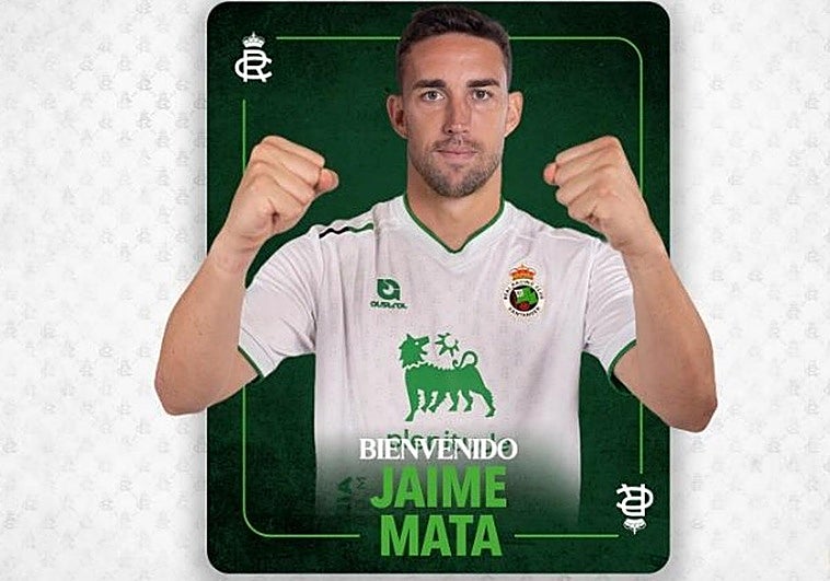 El Racing ficha a Jaime Mata del mercado libre