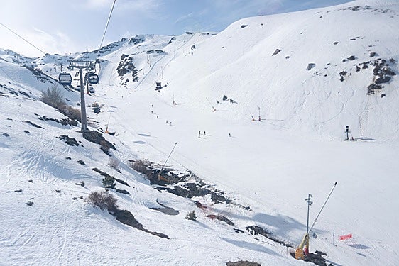 Un Día de Andalucía de blanco en Sierra Nevada