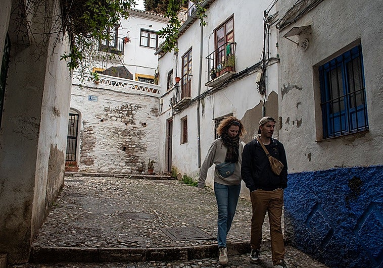 Un complejo okupa en el corazón turístico del Albaicín
