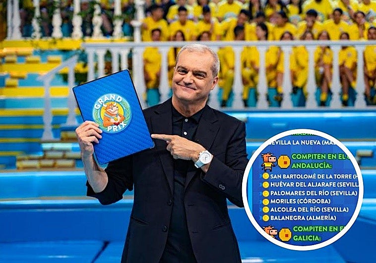 Los 17 pueblos andaluces que aspiran a aparecer este verano en el Grand Prix de TVE