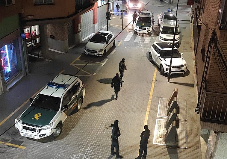 Un detenido y 160 kilos de hachís incautados en una operación de la Guardia Civil en Maracena y Granada