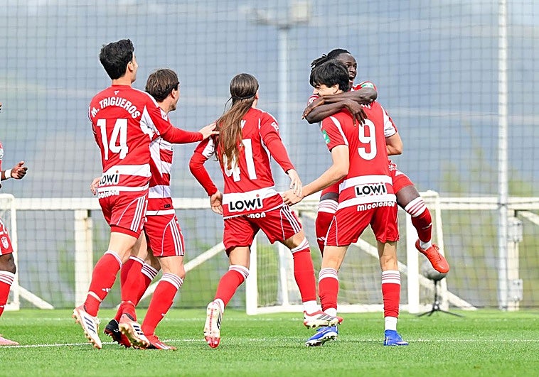 Eficacia y contención del Granada CF en Zubieta